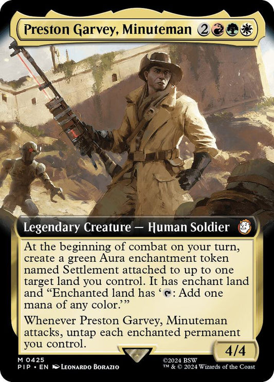 Preston Garvey, Minuteman (Extended Art) 425 Universes Beyond: Fallout NM/M