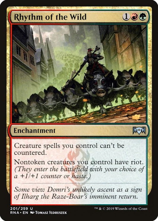 Rhythm of the Wild 201 Uncommon Ravnica Allegiance NM/M