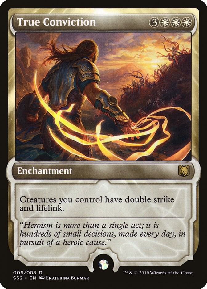 True Conviction 6 Rare Signature Spellbook: Gideon NM/M