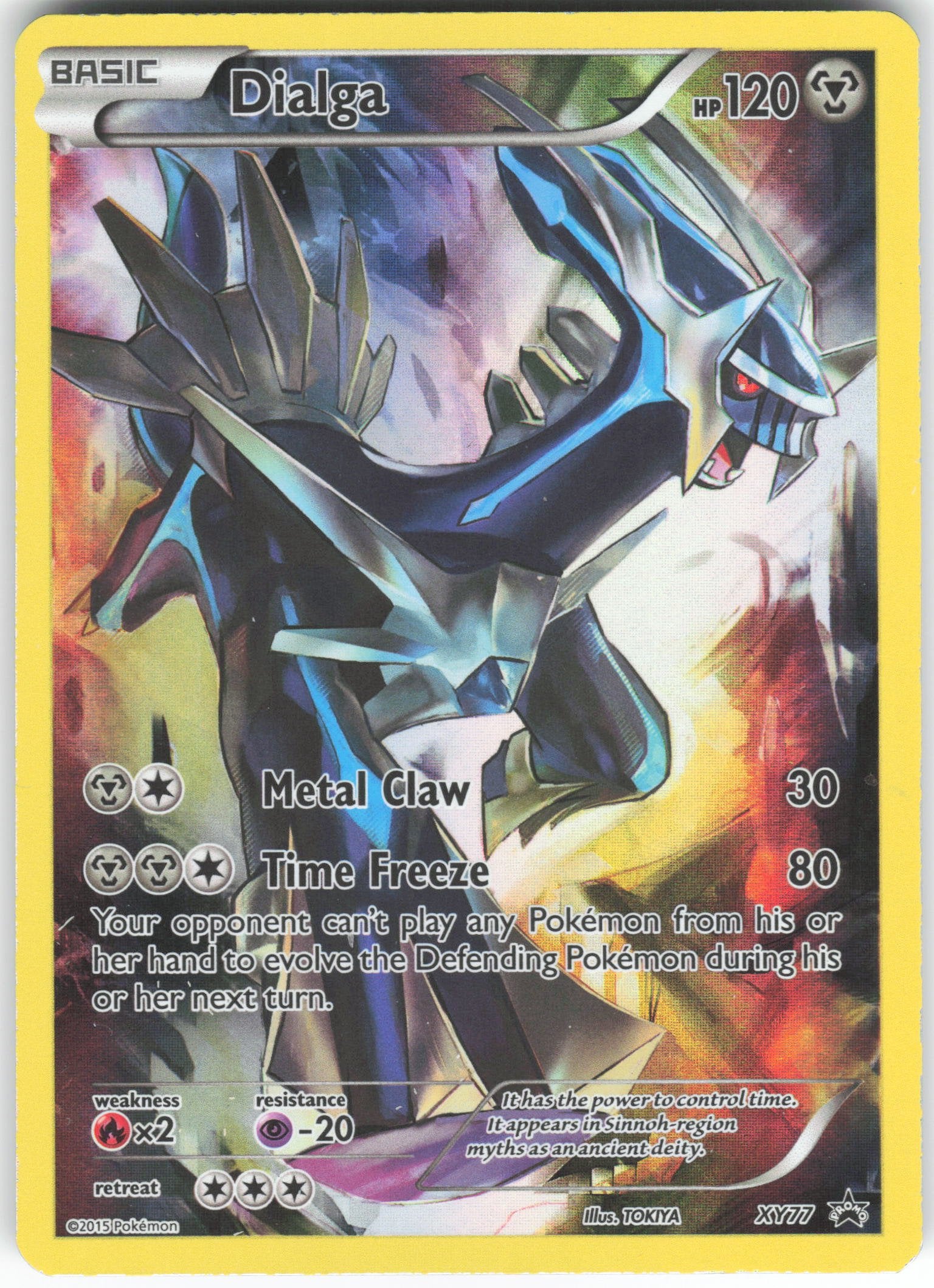 Dialga (Full Art Promo) Promo XY Promos XY77 LP