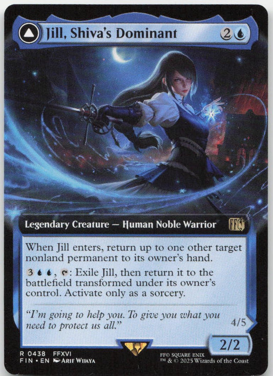 Jill, Shiva's Dominant (Extended Art) R FINAL FANTASY 438 NM