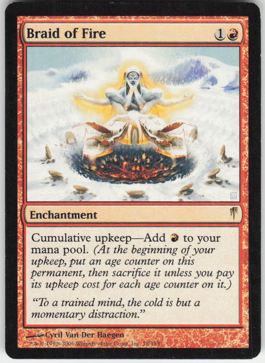 Braid of Fire R Coldsnap 78 NM