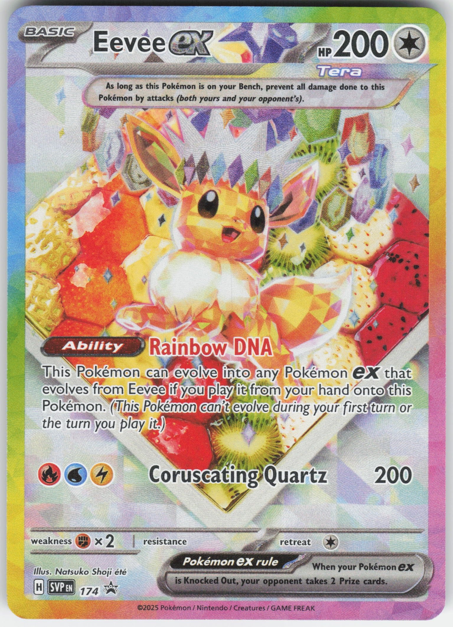 Eevee ex - Promo SV: Scarlet & Violet Promo Cards 174 NM