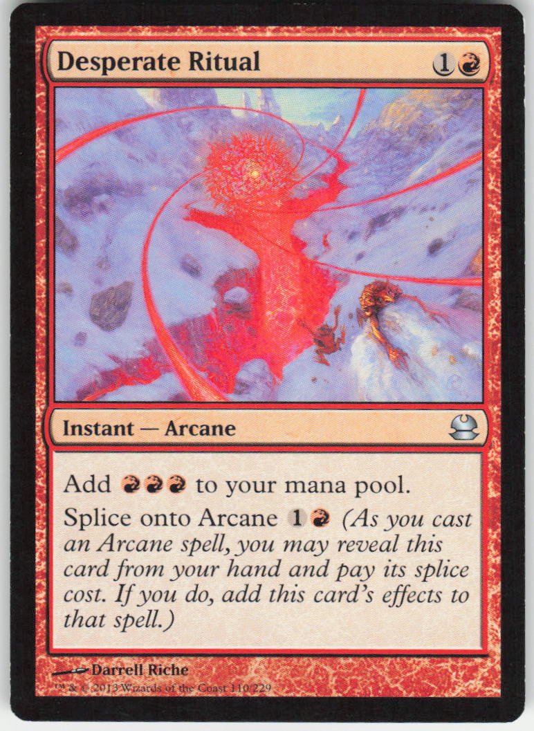 Desperate Ritual U Modern Masters 110 NM