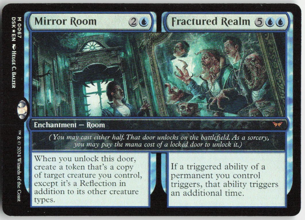 Mirror Room // Fractured Realm M Duskmourn: House of Horror 67 NM