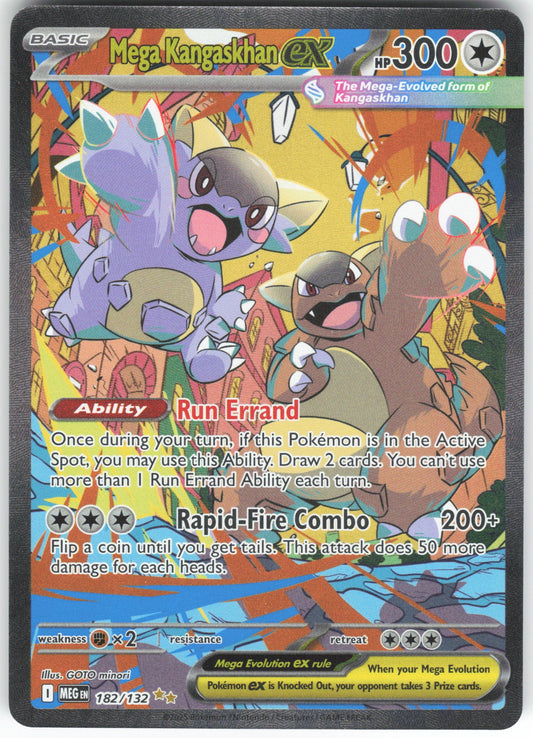 Mega Kangaskhan ex - Special Illustration Rare ME01: Mega Evolution 182/132 NM