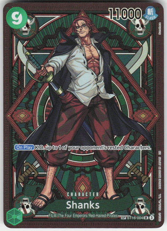 Shanks (SP) SR A Fist of Divine Speed ST16-004 NM