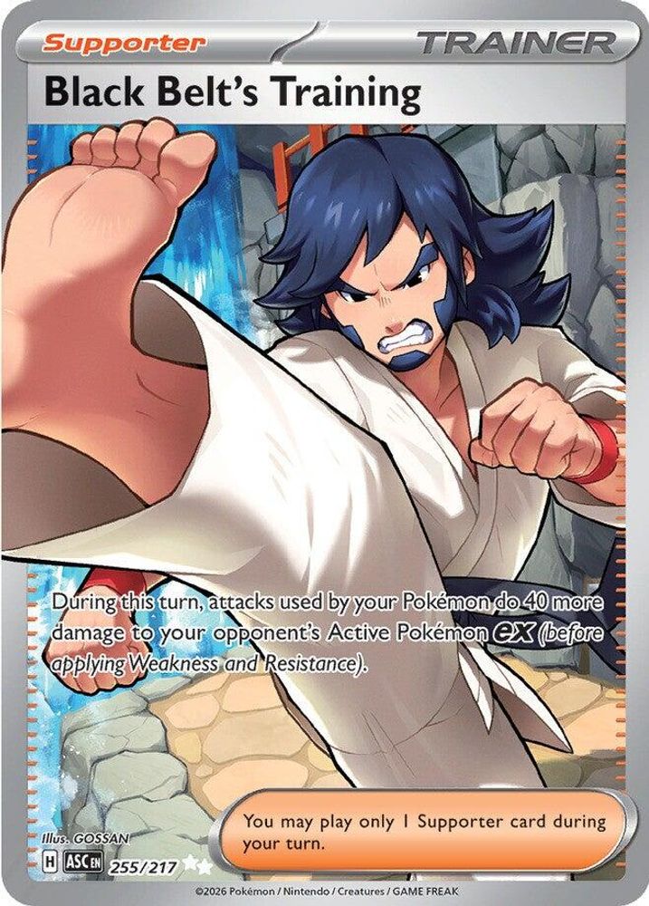 Black Belt's Training 255/217 Ultra Rare Ascended Heroes NM/M
