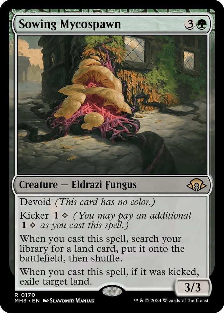 Sowing Mycospawn 170 Rare Modern Horizons 3 NM/M