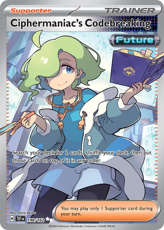 Ciphermaniac's Codebreaking 198/162 Ultra Rare Temporal Forces NM/M