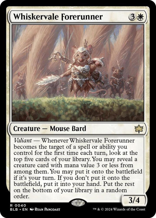 Whiskervale Forerunner 40 Rare Bloomburrow NM/M
