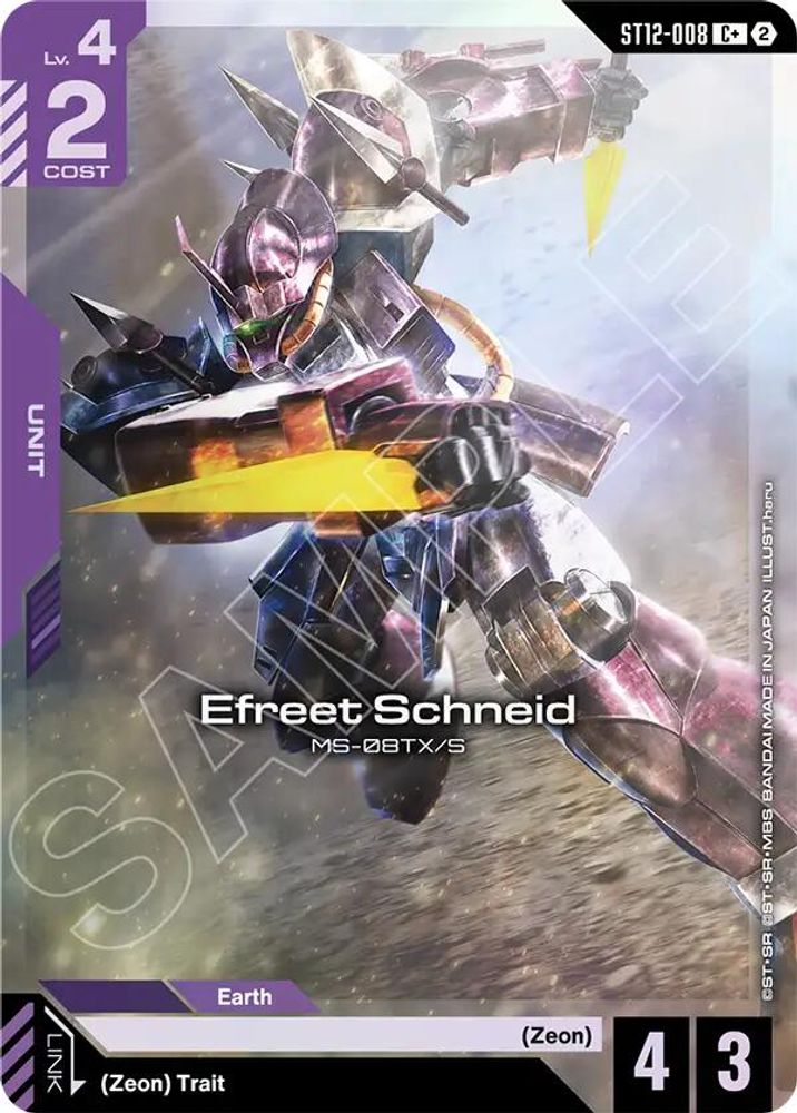 Efreet Schneid (C+) ST12-008 C+ Starter Deck 12: Raging Onslaught NM/M