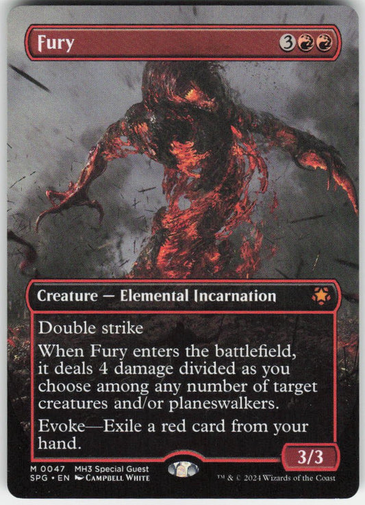 Fury (Borderless) M Special Guests 47 NM