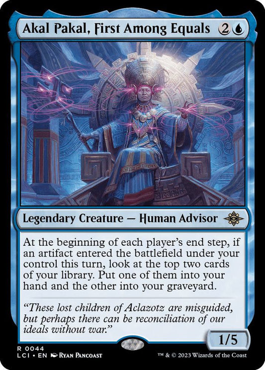 Akal Pakal, First Among Equals 44 Rare The Lost Caverns of Ixalan NM/M