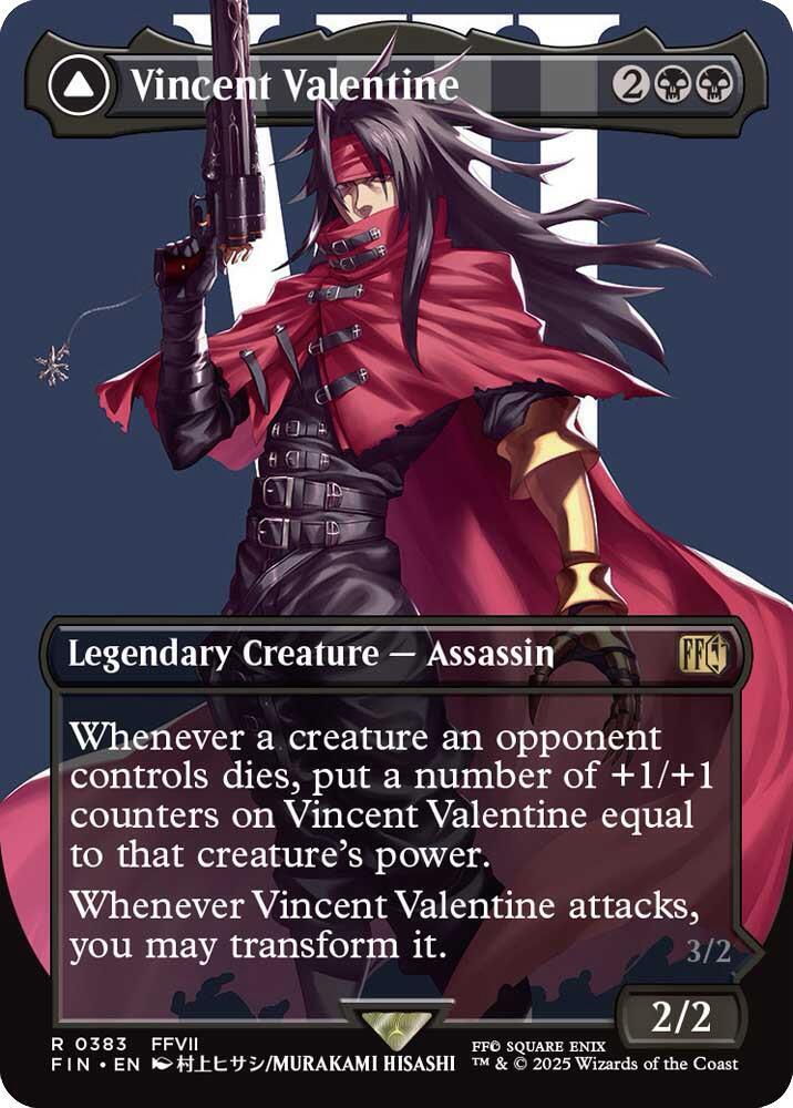 Vincent Valentine (Borderless) 383 Rare FINAL FANTASY NM/M