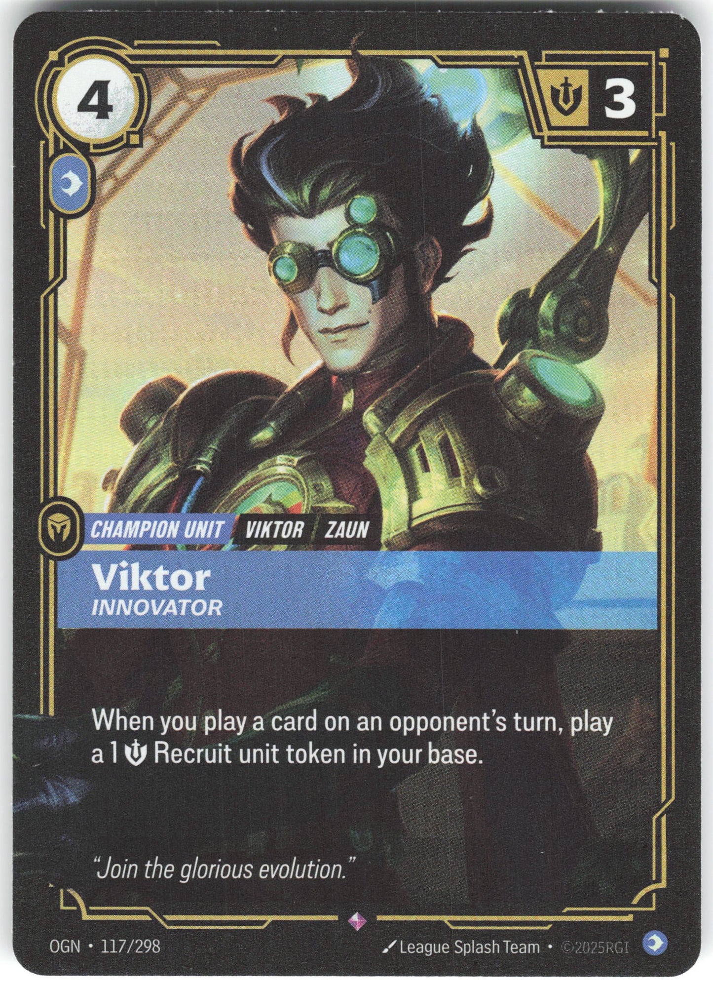 Viktor - Innovator Rare Origins 117/298 NM