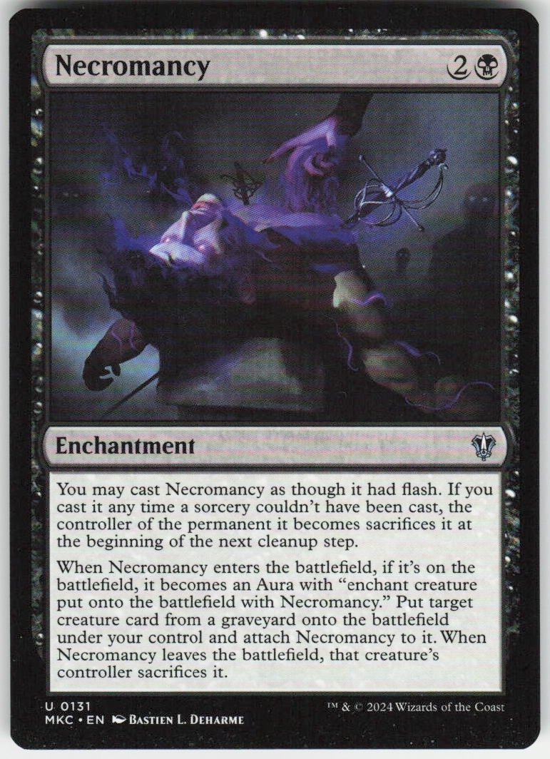 Necromancy U Commander: Murders at Karlov Manor 131 NM