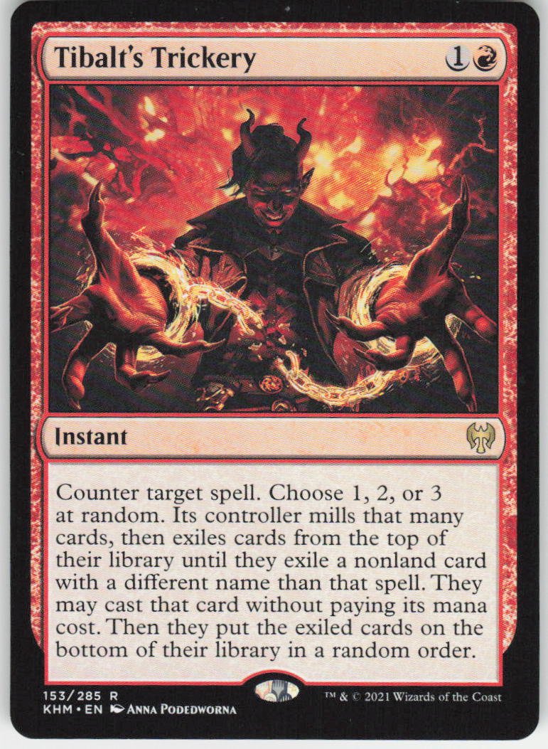 Tibalt's Trickery R Kaldheim 153 NM