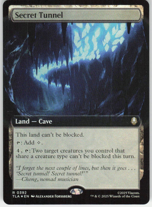 Secret Tunnel (Extended Art Foil) R Avatar: The Last Airbender 392 NM