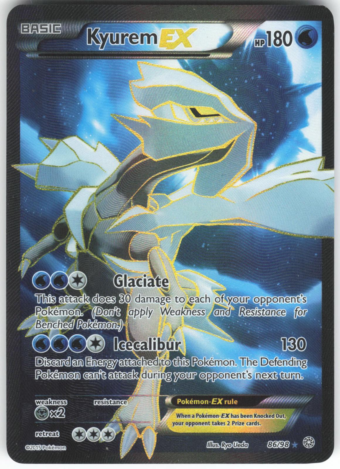 Kyurem EX 86/98 Ultra Rare Ancient Origins LP