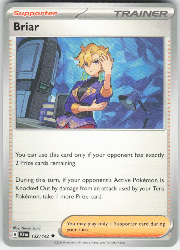 Briar Uncommon SV: Prismatic Evolutions 100/131 NM