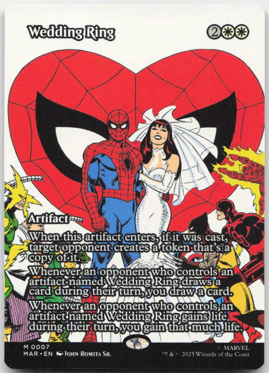 Wedding Ring (Borderless) M Marvel Eternal-Legal 7 NM