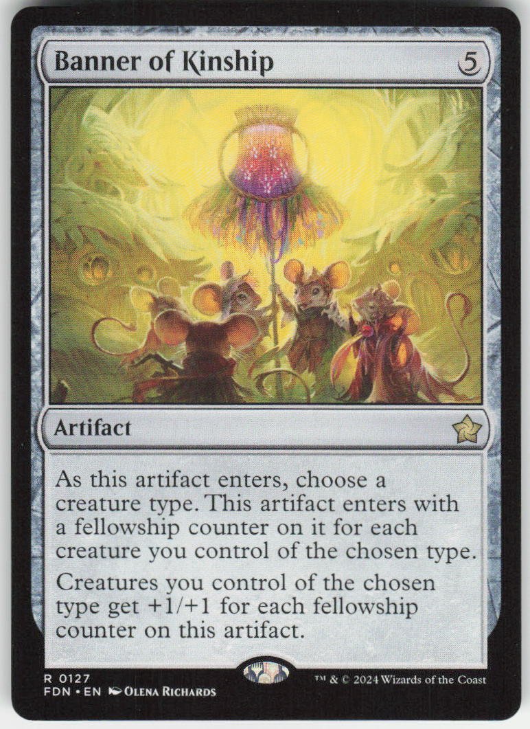 Banner of Kinship R Foundations 127 NM