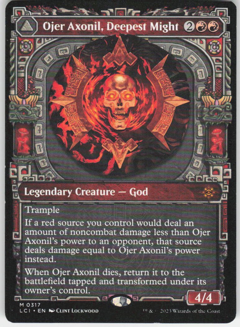 Ojer Axonil, Deepest Might (Showcase) M The Lost Caverns of Ixalan 317 NM
