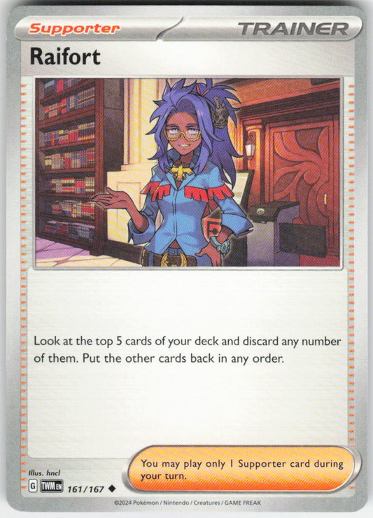 Raifort Uncommon SV06: Twilight Masquerade 161/167 NM