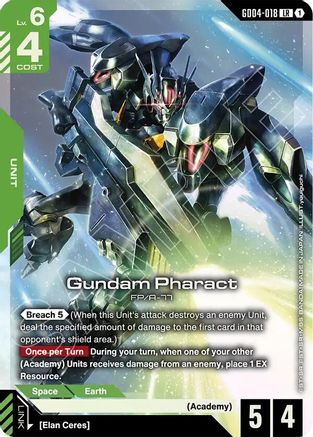 Gundam Pharact GD04-018 LR Phantom Aria NM/M