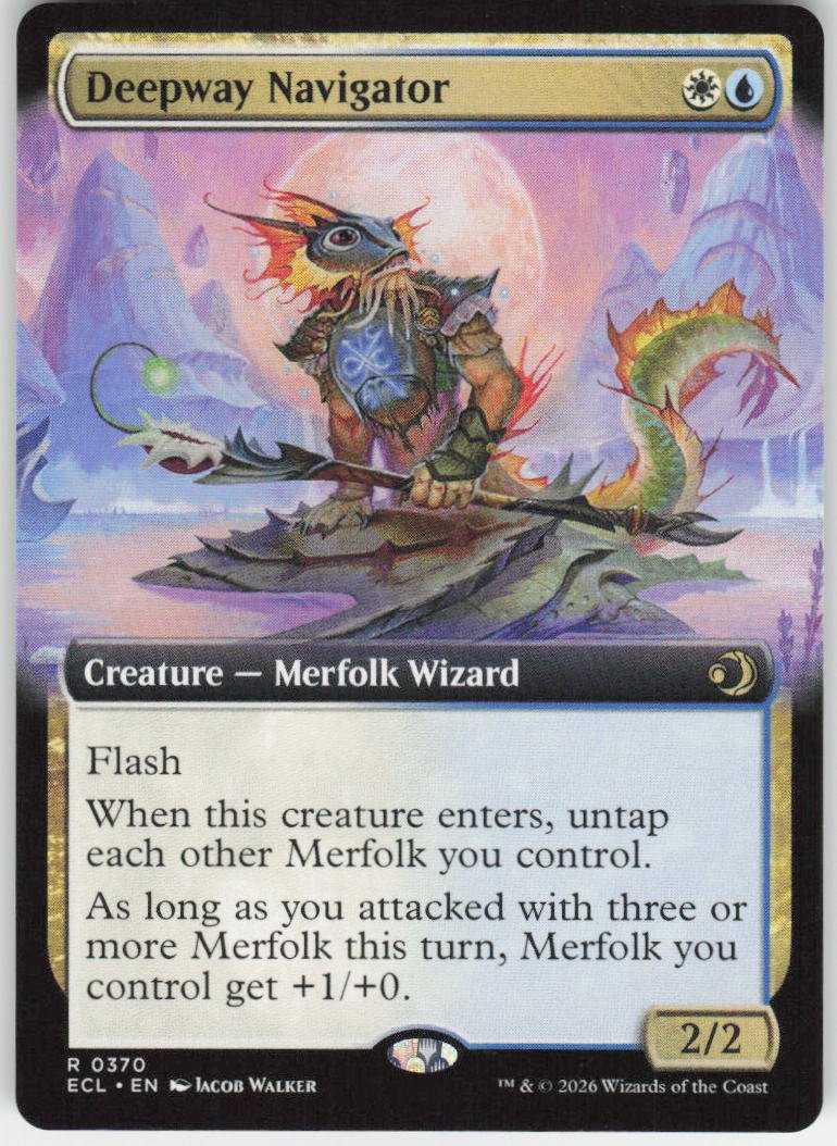 Deepway Navigator (Extended Art) R Lorwyn Eclipsed 370 NM