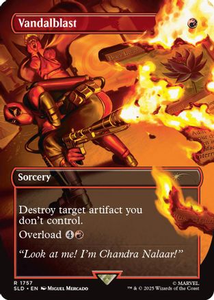 Vandalblast (1757) 1757 Rare Secret Lair Drop Series NM/M