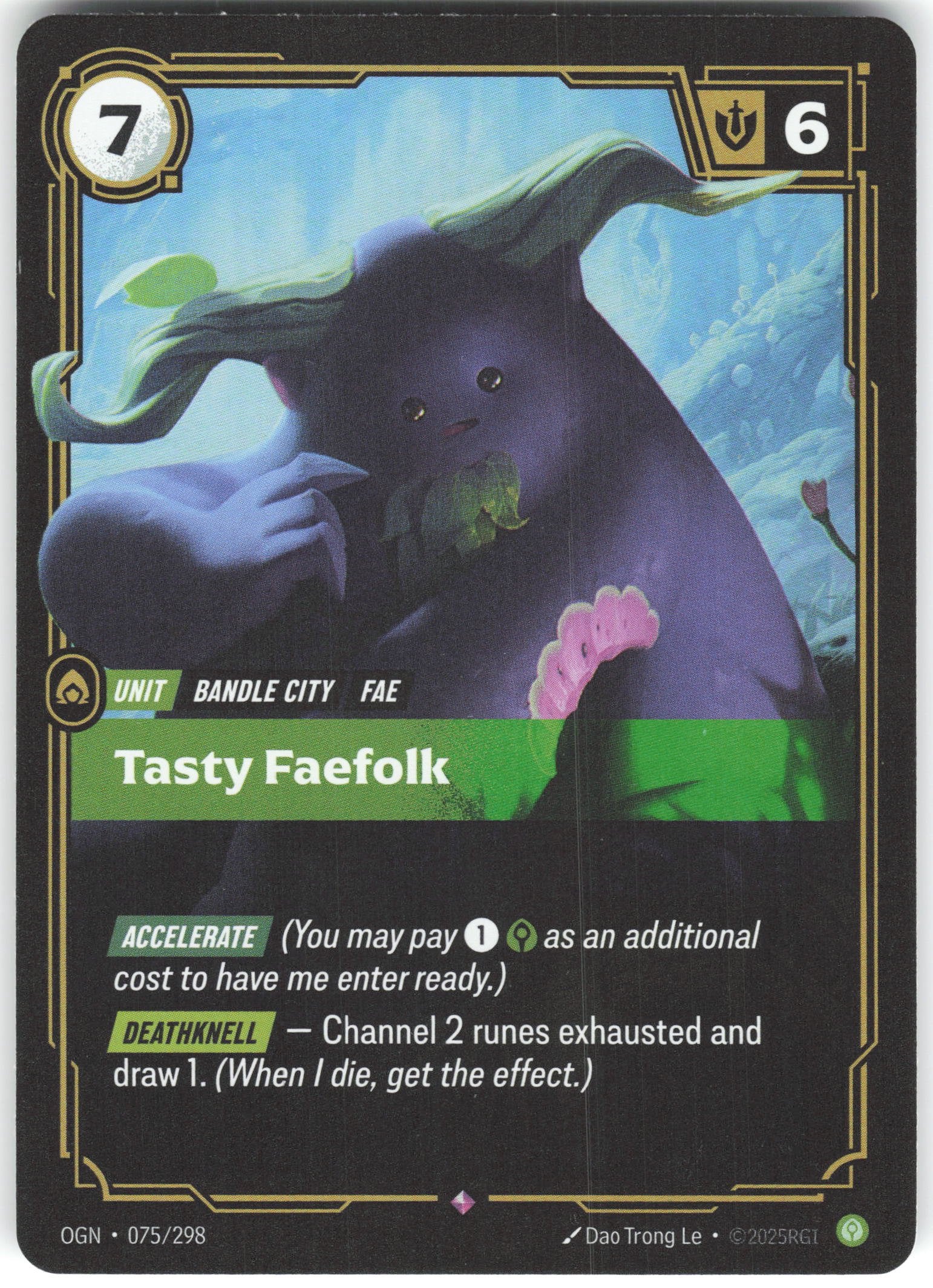Tasty Faefolk Rare Origins 075/298 NM