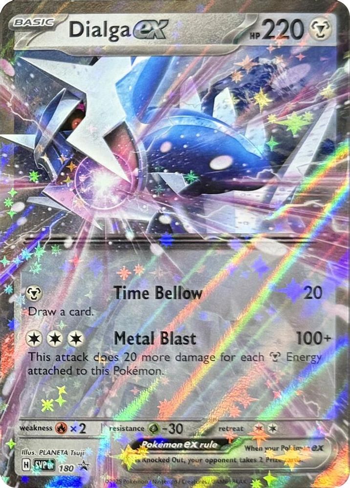 Dialga ex 180 Promo Scarlet & Violet Promo Holo NM/M