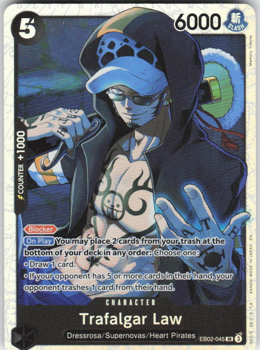 Trafalgar Law SR Extra Booster: Anime 25th Collection EB02-045 NM