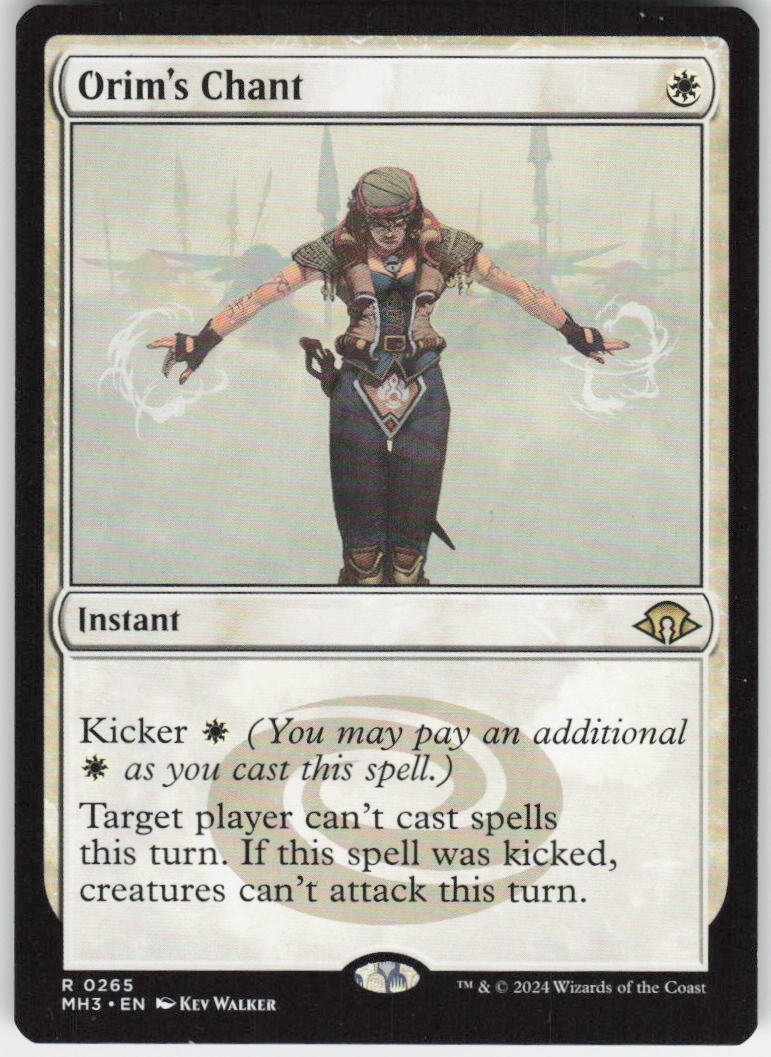 Orim's Chant R Modern Horizons 3 265 NM