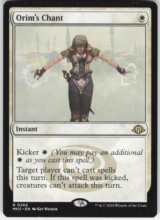 Orim's Chant R Modern Horizons 3 265 NM