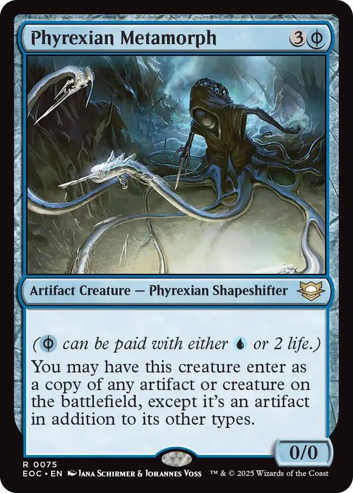 Phyrexian Metamorph 75 Rare Commander: Edge of Eternities NM/M