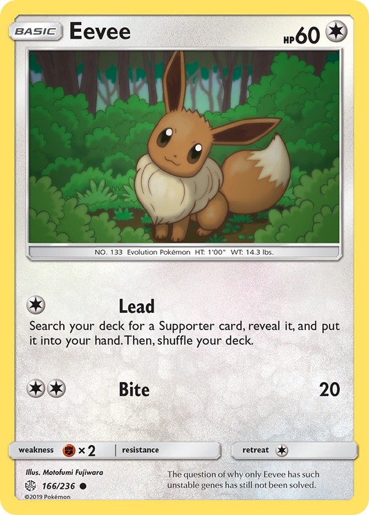Eevee 166/236 Common Cosmic Eclipse NM/M