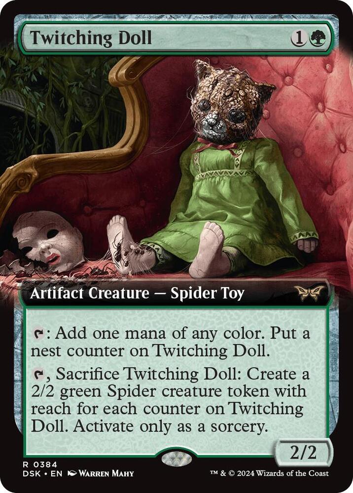 Twitching Doll (Extended Art) 384 Rare Duskmourn: House of Horror NM/M