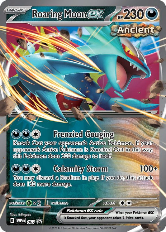 Roaring Moon ex 067 Promo Scarlet & Violet Promo Holo NM/M