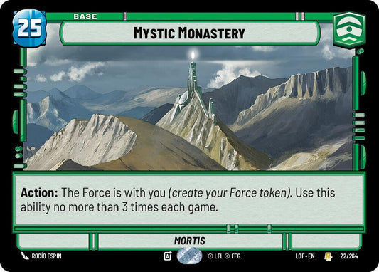 Mystic Monastery 022/264 Rare Legends of the Force NM/M