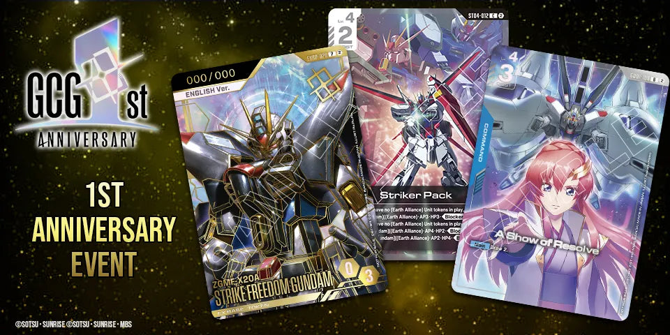 Raptor Games - Gundam Card Game 1st Anniversary Event