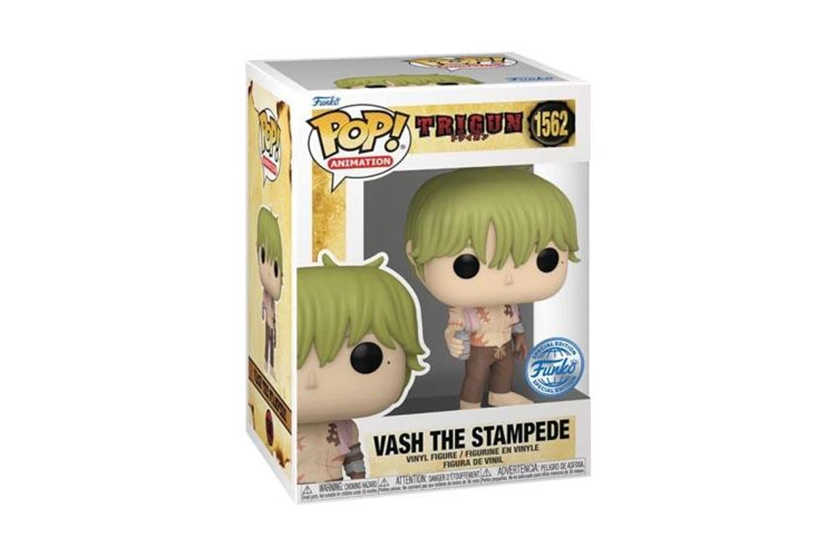 Trigun - Vash the Stampede (Shirtless) Pop! Vinyl Figure Special Edition