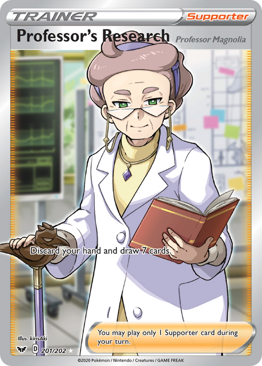 Professor's Research (Professor Magnolia) 201/202 Ultra Rare Sword & Shield NM/M