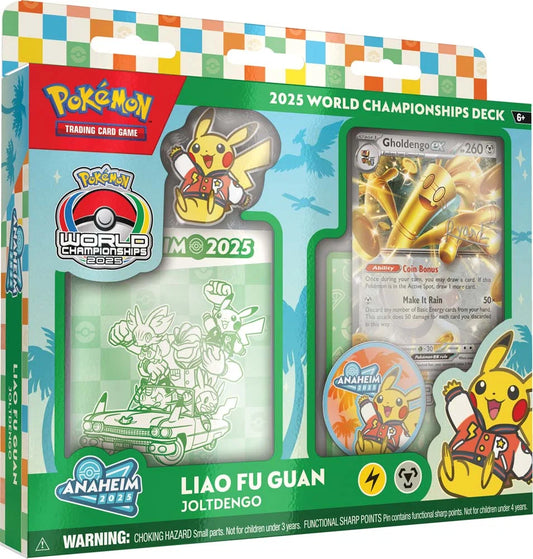 Pokemon TCG: 2025 World Championships Deck - Liao Fu Guan (Joltdengo)