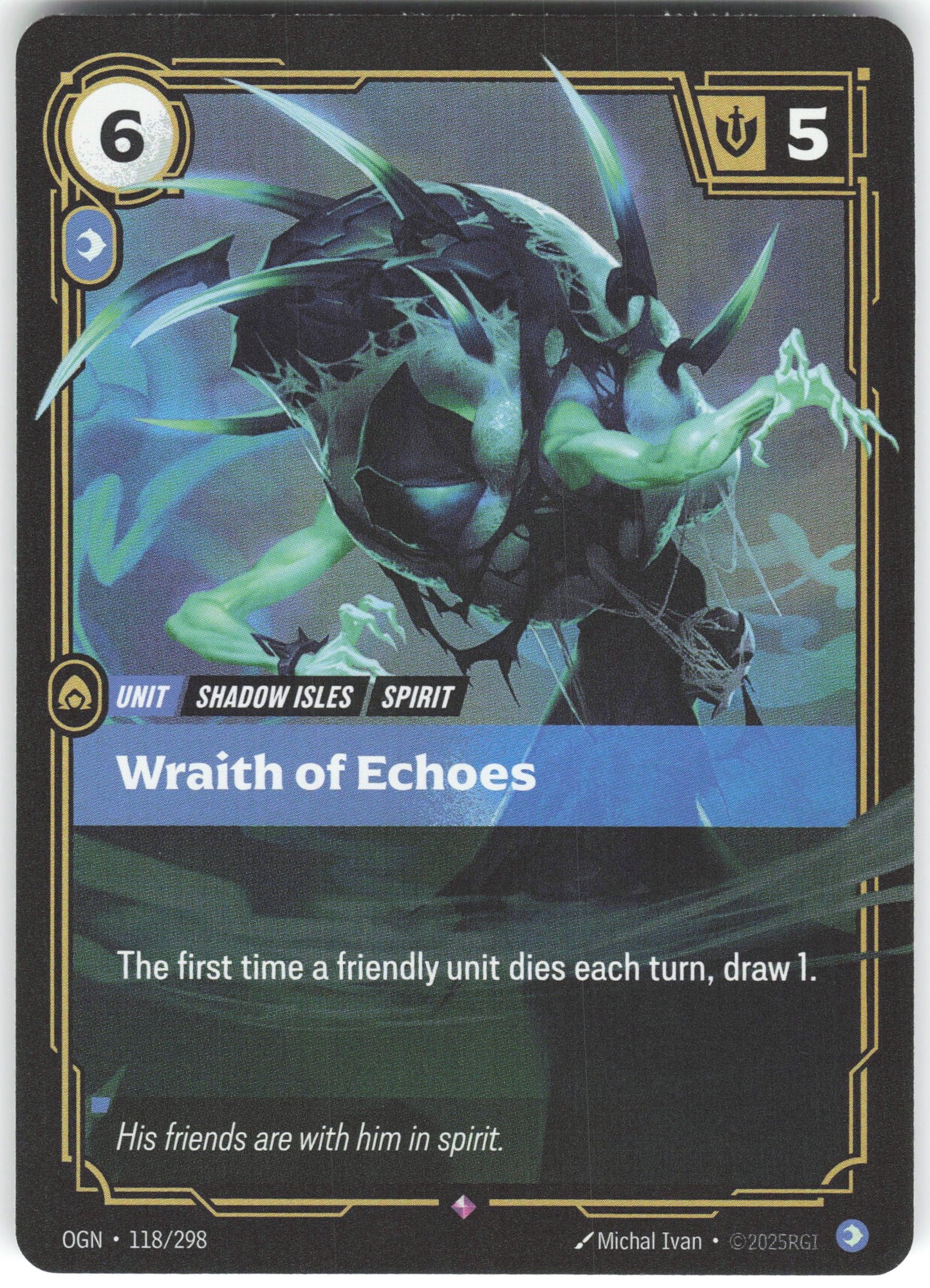 Wraith of Echoes Rare Origins 118/298 NM