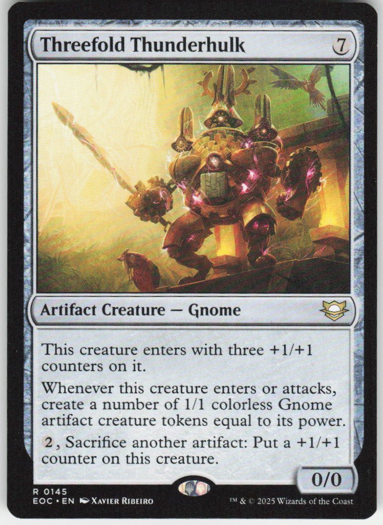 Threefold Thunderhulk R Commander: Edge of Eternities 145 NM