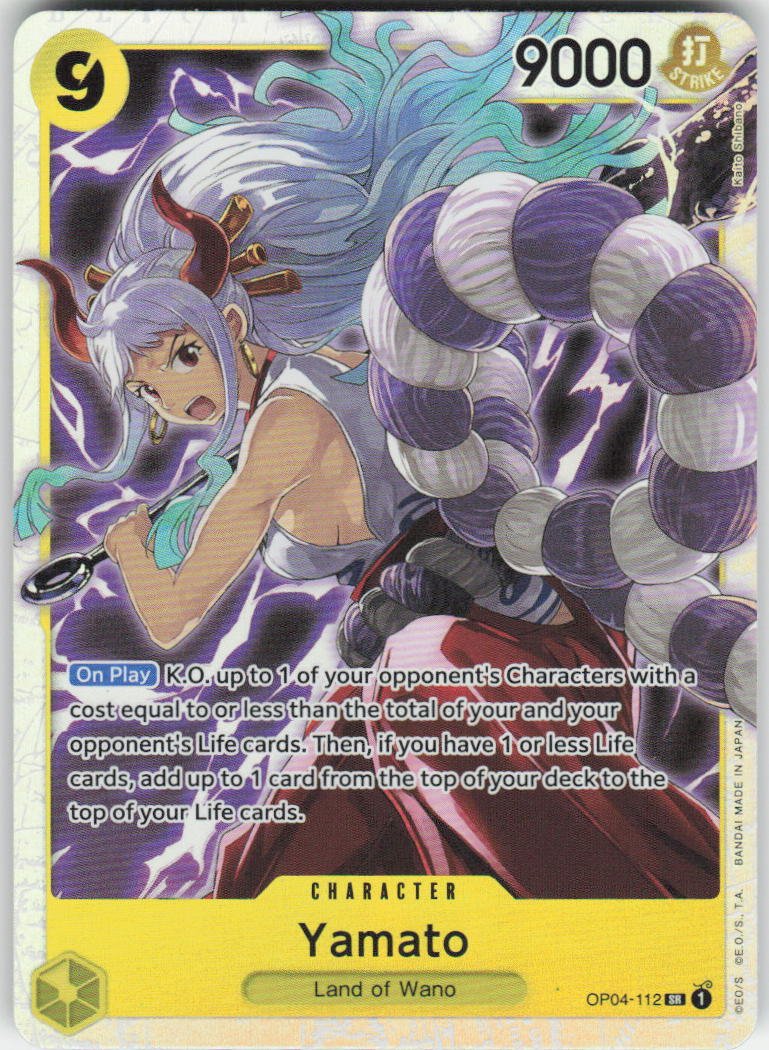Yamato SR Kingdoms of Intrigue OP04-112 NM