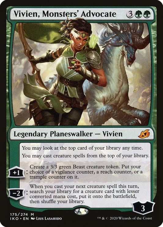 Vivien, Monsters' Advocate 175 Mythic Ikoria: Lair of Behemoths NM/M